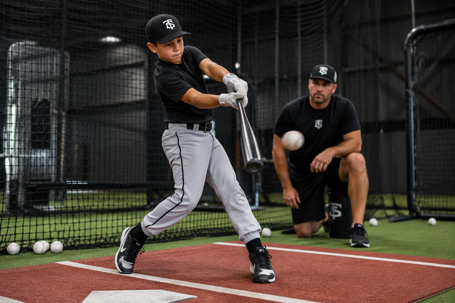 Hitting Lessons at Train Station Baseball Academy